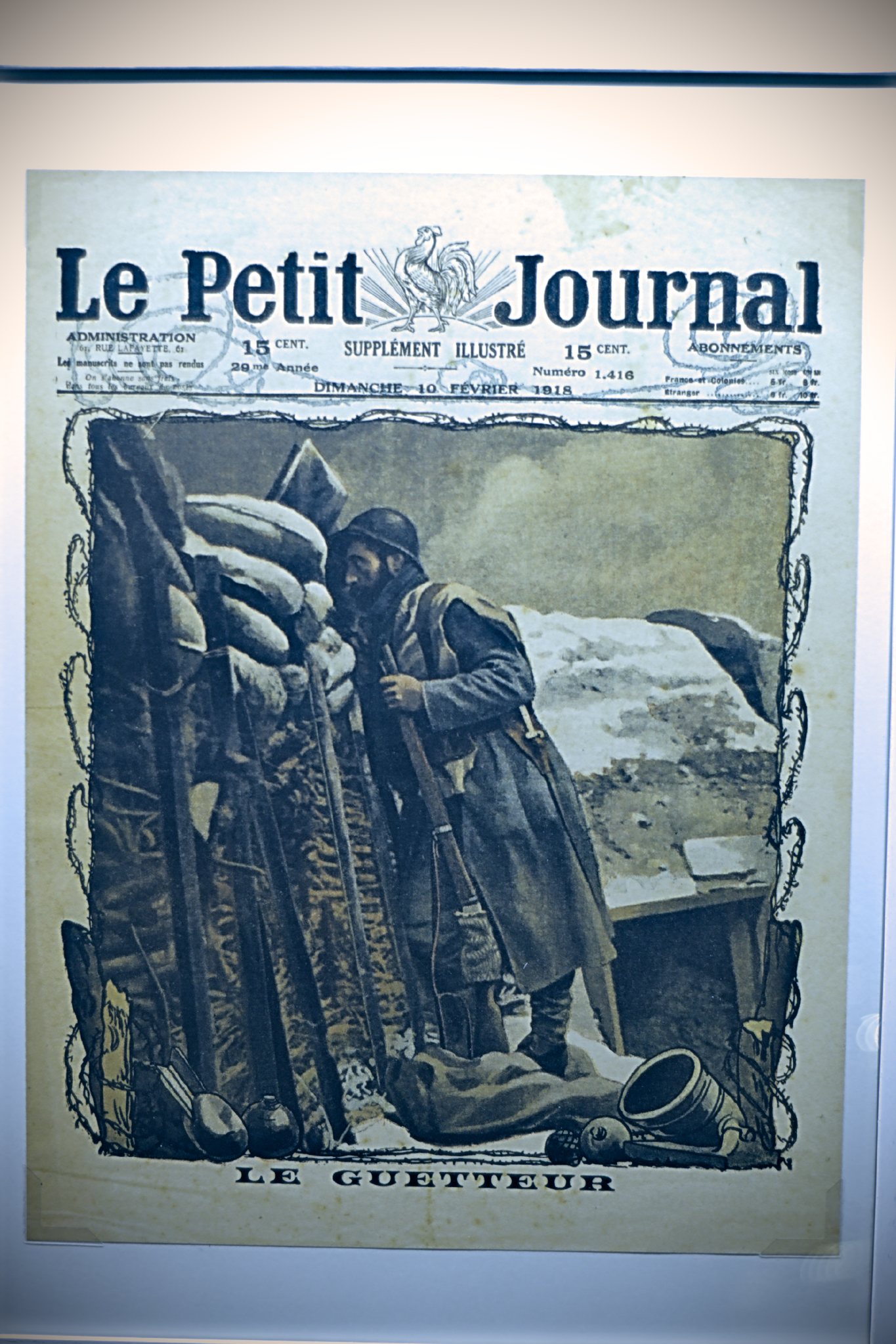 Une du Petit Journal : Le Guetteur